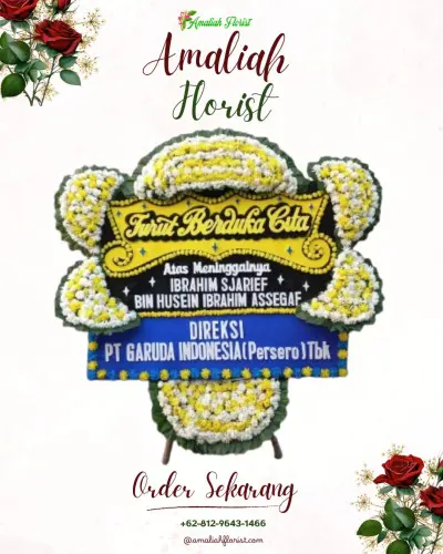 Papan Bunga Duka di Nunuk